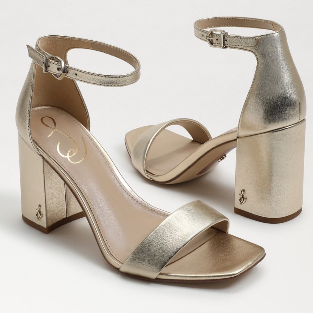 Sam Edelman Gold Heels